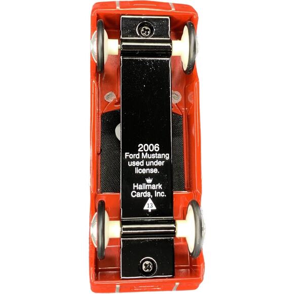 Hallmark Red 1964 1/2 MUSTANG Keepsake Ornament #13 Kiddie Car Classics 2006 - Picture 6 of 12